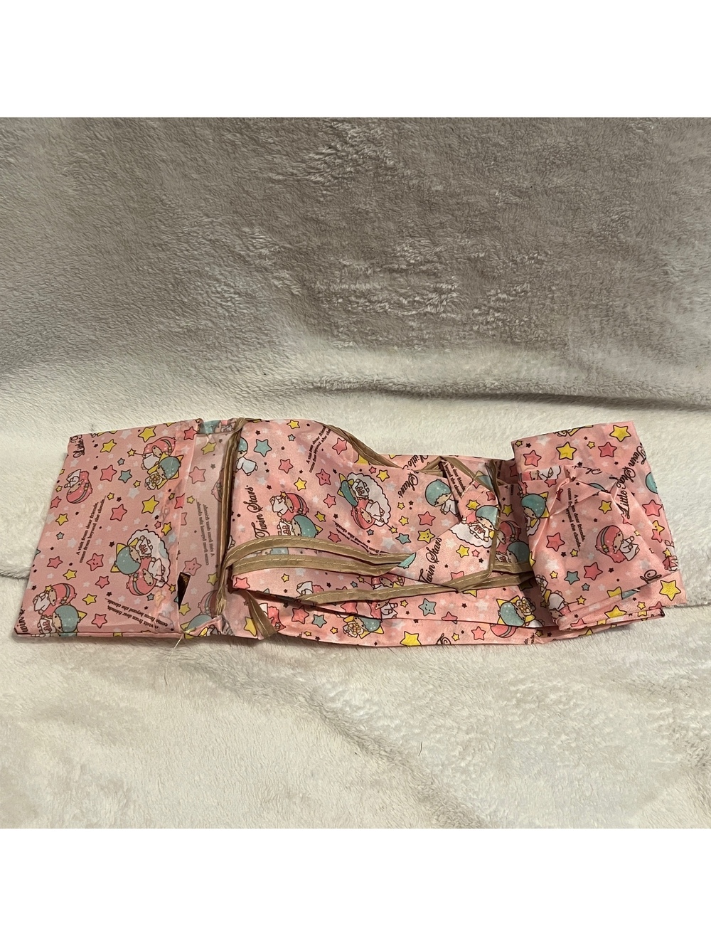 Little Twin Stars Pink Foldable Shopping Bag